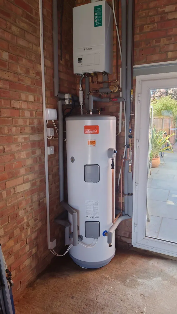 Vaillant system with unvented cylinder